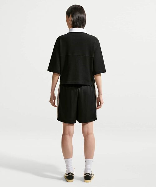 NIKE（ナイキ）の「ナイキ スポーツウェア チル レース ウィメンズ ルーズ ミッドライズ ショートパンツ / Nike Sportswear Chill Lace Women's Loose Mid-Rise Shorts IM8386-010 Black（その他パンツ・レディース・ブラック・XL/L/XS/S/M）」の5枚目の写真
