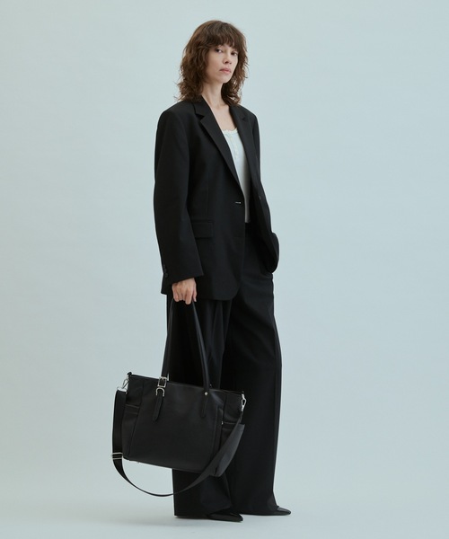 cii（シー）の「【UNISEX】2WAY Serious tote bag / シリアストートバッグ（トートバッグ・メンズ・ブラック/ブラウン・FREE）」の10枚目の写真