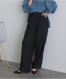 リネンライクパンツ