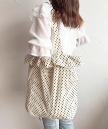 apres jour | 【apres jour×ARIAZ】ドット柄フリルトートバッグ(トートバッグ)