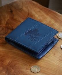LOGOS（ロゴス）の「LOGOS park 二つ折りシンプル財布 ファスナーなし ロゴ（財布）」