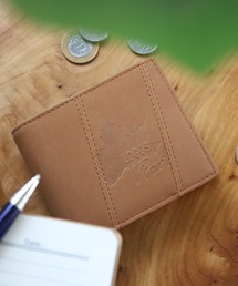 LOGOS（ロゴス）の「LOGOS park 二つ折りシンプル財布 ファスナーなし ロゴ（財布）」