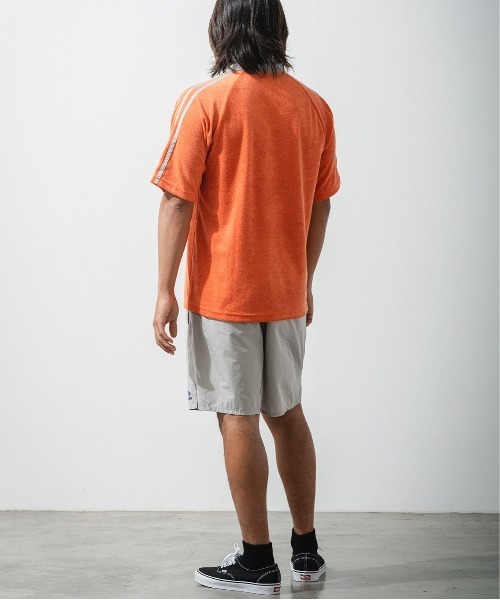 OFFSHORE(オフショア)の「【Collaboration】UMBRO×OFFSHORE PILE GAMESHIRT(シャツ/ブラウス・メンズ・オレンジ/ホワイト/ネイビー・M/L/S)」の5枚目の写真