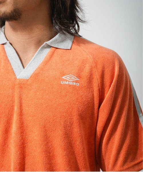 OFFSHORE(オフショア)の「【Collaboration】UMBRO×OFFSHORE PILE GAMESHIRT(シャツ/ブラウス・メンズ・オレンジ/ホワイト/ネイビー・M/L/S)」の11枚目の写真