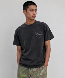 [COLLECTION LINE] ラビーエディトリアル 半袖Tシャツ チャコールグレー
