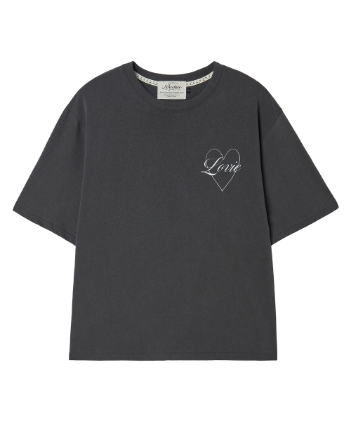 Beyond Closet（-）の「[COLLECTION LINE] ラビーエディトリアル 半袖Tシャツ チャコールグレー（Tシャツ/カットソー・メンズ・その他・MEDIUM/LARGE）」の2枚目の写真