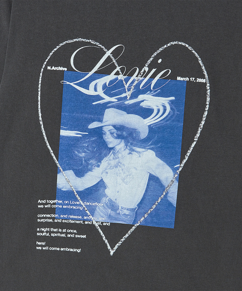 Beyond Closet（-）の「[COLLECTION LINE] ラビーエディトリアル 半袖Tシャツ チャコールグレー（Tシャツ/カットソー・メンズ・その他・MEDIUM/LARGE）」の6枚目の写真