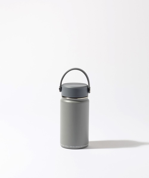 LAKOLE（ラコレ）の「【保冷・保温】ハンドル付きステンレスボトル[350ml] / 794191（水筒・レディース・ライトブルー/グレー/アイボリー・FREE）」の2枚目の写真