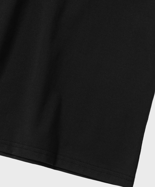 NONBLANK(ノンブランク)の「記者コットンHS Tシャツ_BLACK(Tシャツ/カットソー・メンズ・ブラック・MEDIUM/LARGE/X-LARGE)」の5枚目の写真