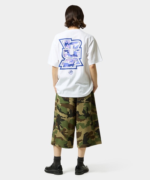 HUF(ハフ)の「MEGABLAST CAMO TEE(Tシャツ/カットソー・メンズ・ホワイト/ブラック/アッシュグレー・XL/L/M/S/XXL)」の12枚目の写真