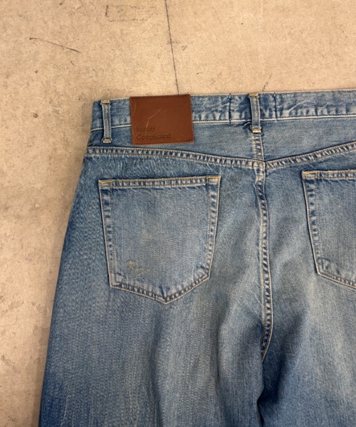 SimplyComplicated(シンプリーコンプリケイテッド)の「7 YEAR HEMP SELVEDGE JEAN/デニム/SimplyComplicated(デニムパンツ・メンズ・インディゴブルー・34)」の9枚目の写真