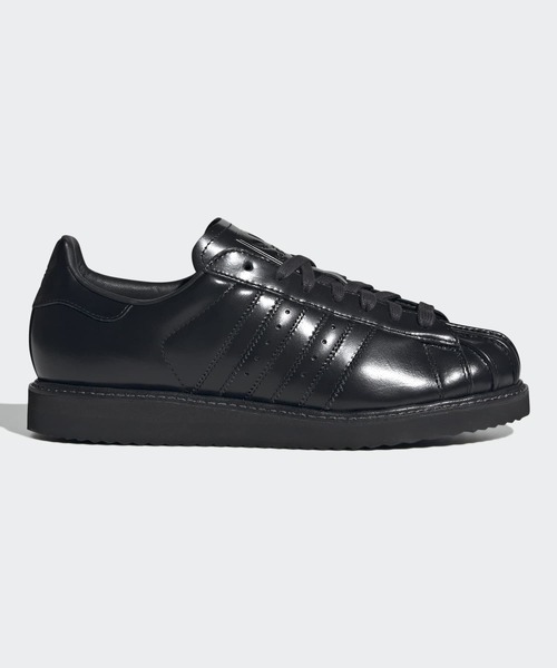 adidas(アディダス)の「スーパースター ラックス / SUPERSTAR LUX / アディダスオリジナルス adidas Originals(スニーカー・メンズ・ブラック・29.0cm/28.5cm/28.0cm/27.5cm/27.0cm/26.5cm/26.0cm/25.5cm/25.0cm/24.5cm/24.0cm/23.5cm/23.0cm/22.5cm)」の1枚目の写真