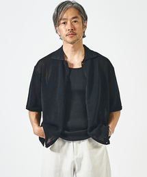 EDIFICE | 《EDIFICE by PIPPIOLINO》GIMA クロシェ シャツ(シャツ/ブラウス)