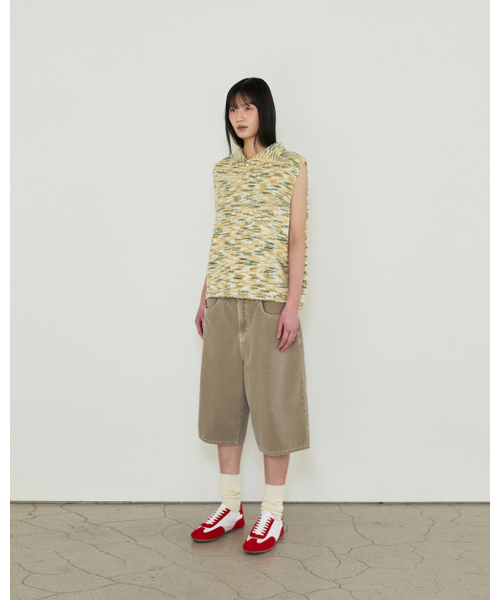 THEENDQUESTION（ジエンドクエスチョン）の「Wool boucle vest / GREEN（ベスト・レディース・その他・1/2）」の8枚目の写真
