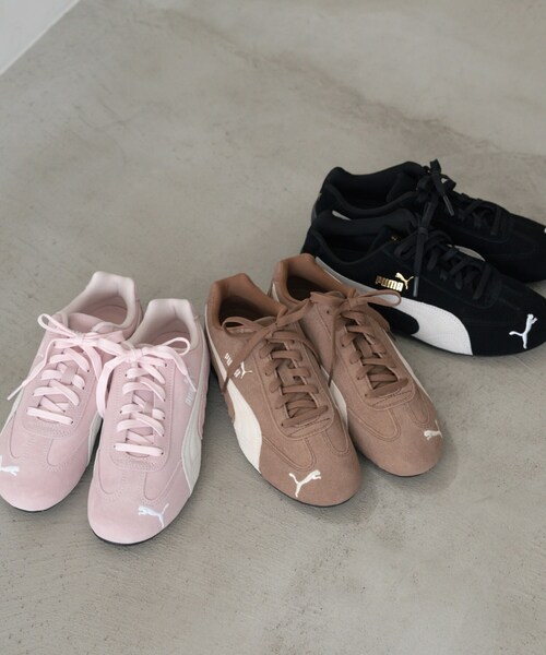 GALLEST(ギャレスト)の「【PUMA】ユニセックス スピードキャット OG(スニーカー・レディース・ピンク/ブラック/ブラウン系・35/45)」の4枚目の写真