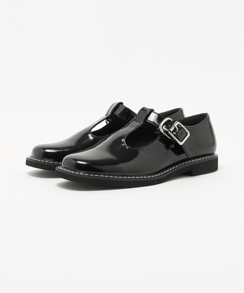 BEAUTY&YOUTH UNITED ARROWS(ビューティーアンドユースユナイテッドアローズ)の「レザーライク Tストラップ ローファー(ローファー・レディース・ブラック・37/36/38)」の6枚目の写真