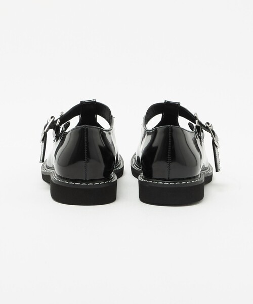 BEAUTY&YOUTH UNITED ARROWS(ビューティーアンドユースユナイテッドアローズ)の「レザーライク Tストラップ ローファー(ローファー・レディース・ブラック・37/36/38)」の9枚目の写真