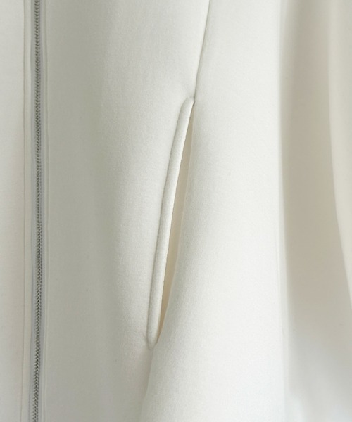 ELFRANK(エルフランク)の「【2026AW】【M~Lサイズ展開】オーバーサイズジップアップポンチョパーカー《着用動画あり》(パーカー・レディース・オフホワイト/ブラック・L/M)」の22枚目の写真