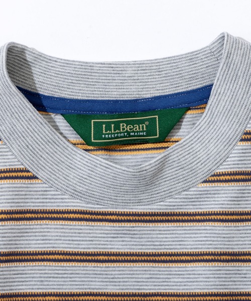 L.L.Bean(エルエルビーン)の「【JAPAN EDITION】クリントン・ストライプ・ティ(Tシャツ/カットソー・レディース・レッド系その他/イエロー系その他/グレー系その他・MEDIUM)」の7枚目の写真