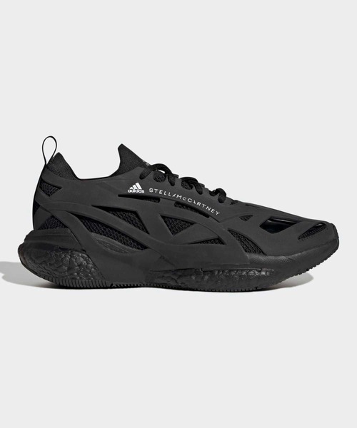 adidas by Stella McCartney(アディダスバイステラマッカートニー)の「【adidas by Stella McCartney】 ソーラーグライド ランニング / SolarGlide / ランニングシューズ(スニーカー・メンズ・ブラック・24.5cm/25.5cm/26.5cm/27.5cm/28.5cm/25.0cm/26.0cm/27.0cm/28.0cm)」の1枚目の写真