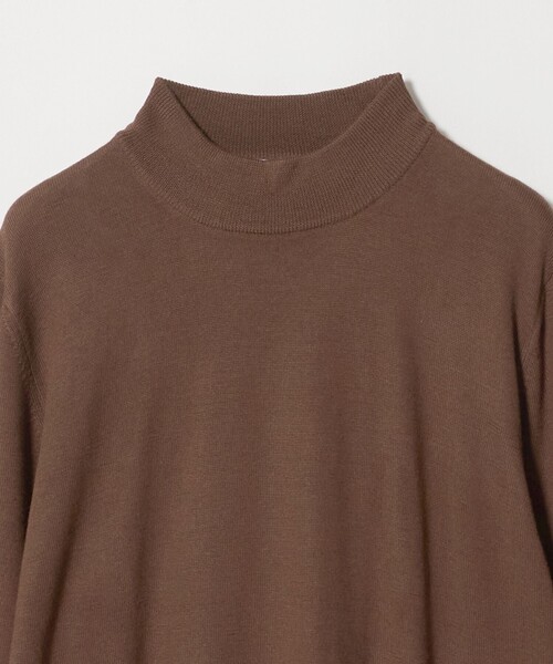 Gran Sasso(グランサッソ)の「<Gran Sasso> モックネック ロングスリーブ ニット(ニット/セーター・メンズ・ベージュ/ライム/ブラウン系/ブラック・50/48)」の12枚目の写真