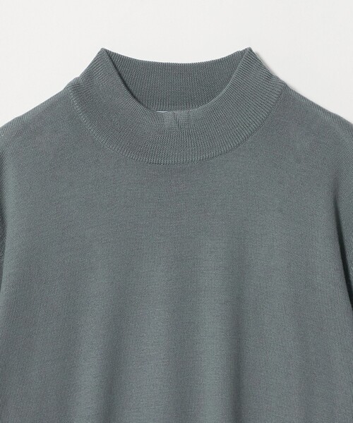 Gran Sasso(グランサッソ)の「<Gran Sasso> モックネック ロングスリーブ ニット(ニット/セーター・メンズ・ベージュ/ライム/ブラウン系/ブラック・50/48)」の10枚目の写真