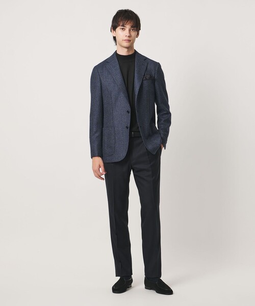Gran Sasso(グランサッソ)の「<Gran Sasso> モックネック ロングスリーブ ニット(ニット/セーター・メンズ・ベージュ/ライム/ブラウン系/ブラック・50/48)」の13枚目の写真
