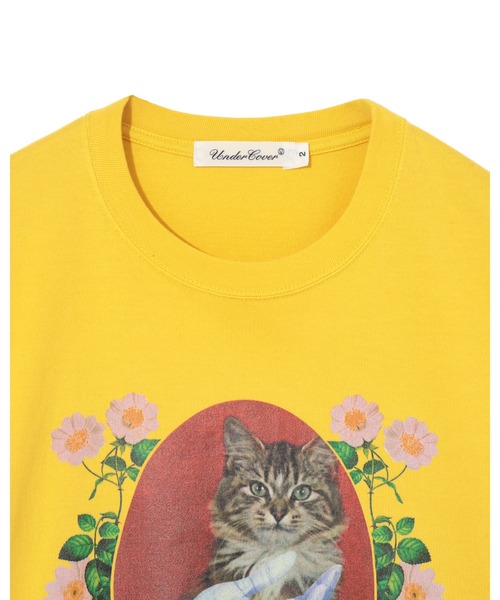 UNDERCOVER（アンダーカバー）の「UC2F2802（Tシャツ/カットソー・レディース・ホワイト/イエロー/ブラック・2/1）」の6枚目の写真