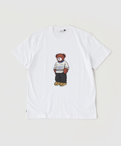 417 EDIFICE(フォーワンセブンエディフィス)の「ART OF FOOTBALL / Leeds Home Pickles Tee(Tシャツ/カットソー・メンズ・ブラック/ホワイト・LARGE)」の2枚目の写真