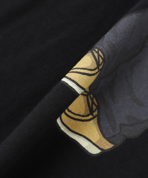 417 EDIFICE(フォーワンセブンエディフィス)の「ART OF FOOTBALL / Leeds Home Pickles Tee(Tシャツ/カットソー・メンズ・ブラック/ホワイト・LARGE)」の4枚目の写真