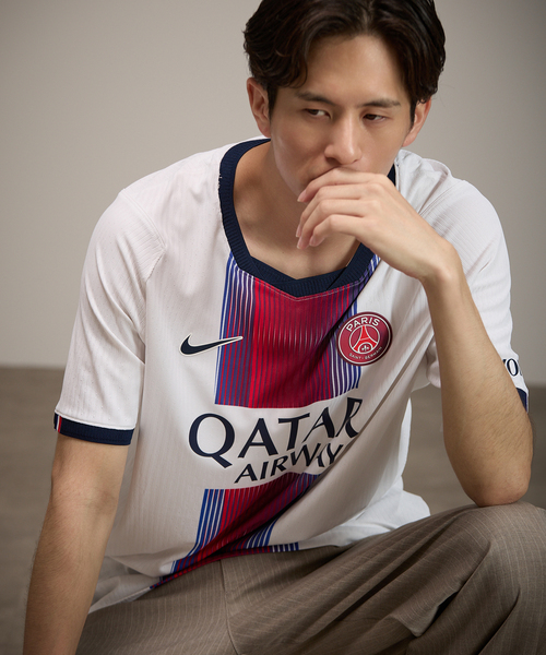 NIKE（ナイキ）の「【NIKE / ナイキ】PSG M NK DFADV MATCH JSY SS AW（Tシャツ/カットソー・メンズ・ホワイト・SMALL/MEDIUM/LARGE/X-LARGE/XX-LARGE）」の8枚目の写真