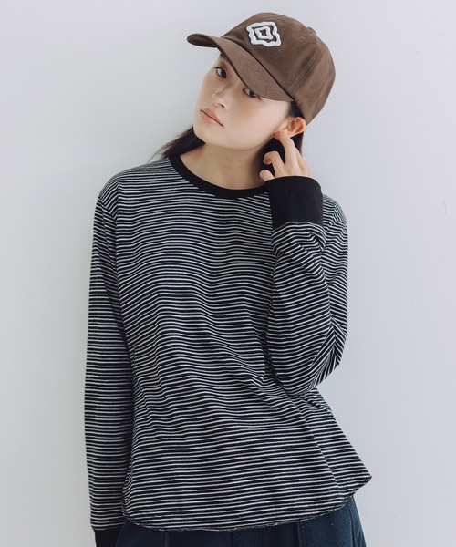 NAKER(ネイカー)の「UMBRO × NAKER/アンブロ 別注 ヴィンテージライクロゴキャップ(キャップ・メンズ・ネイビー/ブラウン・FREE)」の20枚目の写真