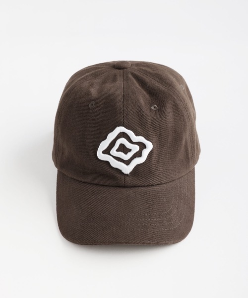 NAKER(ネイカー)の「UMBRO × NAKER/アンブロ 別注 ヴィンテージライクロゴキャップ(キャップ・メンズ・ネイビー/ブラウン・FREE)」の7枚目の写真