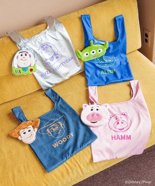 LOWRYS FARM(ローリーズファーム)の「TOY STORY(トイ・ストーリー)/ポーチ付きエコバッグ 1032078/GOODS(エコバッグ/サブバッグ・レディース・その他3/その他2/その他4/その他1・FREE)」の6枚目の写真