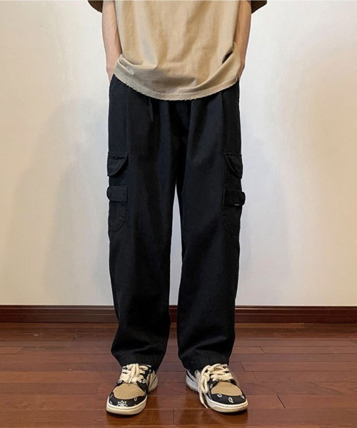 KELVIN(ケルヴァン)の「Field Cargo Pants フィールドカーゴパンツ(その他パンツ・メンズ・カーキ/ブラック・MEDIUM/LARGE)」の2枚目の写真
