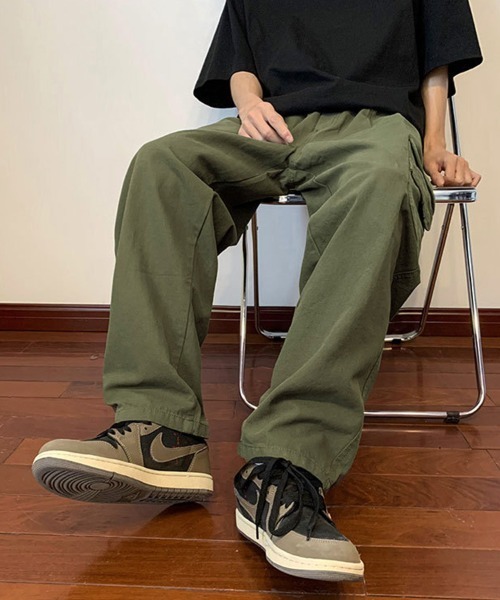 KELVIN(ケルヴァン)の「Field Cargo Pants フィールドカーゴパンツ(その他パンツ・メンズ・カーキ/ブラック・MEDIUM/LARGE)」の15枚目の写真