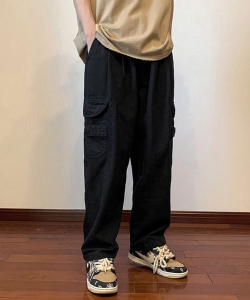 KELVIN(ケルヴァン)の「Field Cargo Pants フィールドカーゴパンツ(その他パンツ・メンズ・カーキ/ブラック・MEDIUM/LARGE)」の5枚目の写真