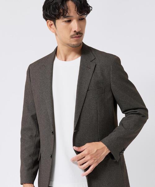 TAKEO KIKUCHI（タケオキクチ）の「2重編みガーター ボーダー 長袖 Tシャツ（Tシャツ/カットソー・メンズ・ブラック/ホワイト・04/03/02）」の18枚目の写真