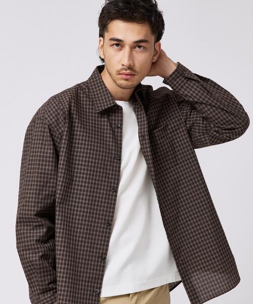 TAKEO KIKUCHI（タケオキクチ）の「2重編みガーター ボーダー 長袖 Tシャツ（Tシャツ/カットソー・メンズ・ブラック/ホワイト・04/03/02）」の21枚目の写真