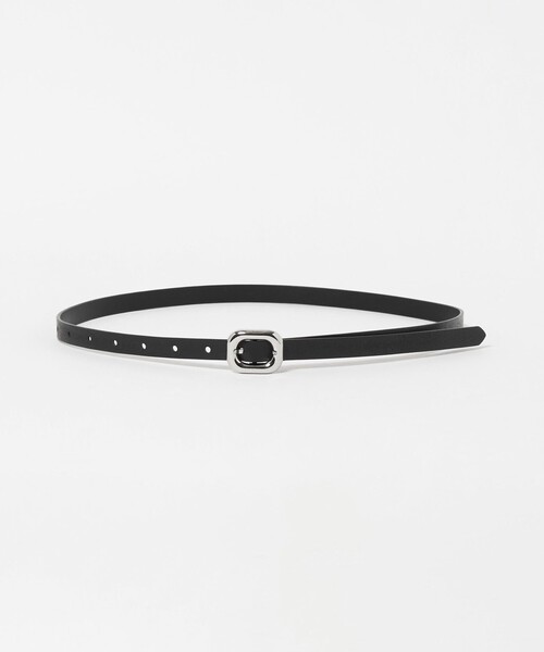 UNITED ARROWS(ユナイテッドアローズ)の「ラウンド スクエア 15MM ベルト(ベルト・レディース・シルバー/ゴールド・FREE)」の1枚目の写真