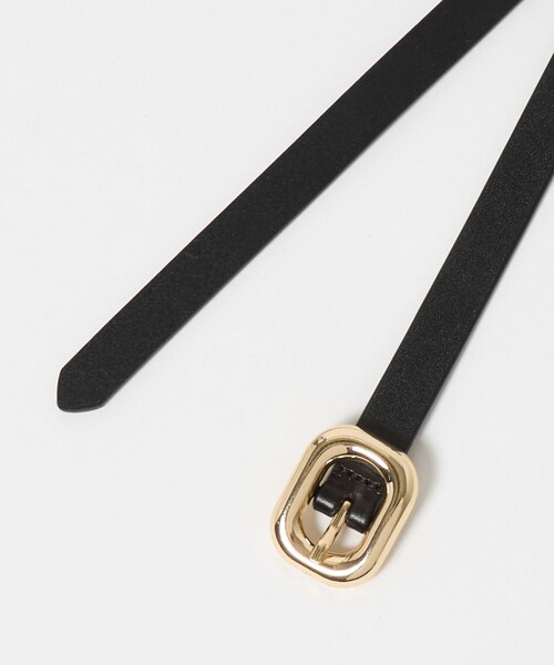 UNITED ARROWS(ユナイテッドアローズ)の「ラウンド スクエア 15MM ベルト(ベルト・レディース・シルバー/ゴールド・FREE)」の5枚目の写真