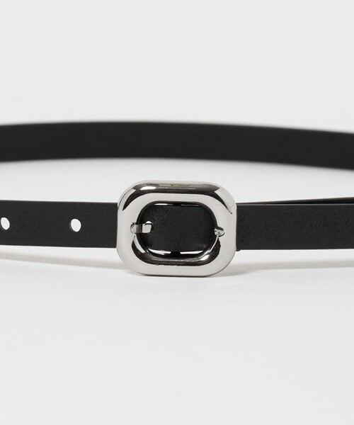 UNITED ARROWS(ユナイテッドアローズ)の「ラウンド スクエア 15MM ベルト(ベルト・レディース・シルバー/ゴールド・FREE)」の6枚目の写真