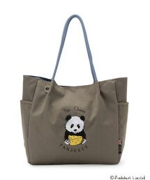 【Jimbobart】撥水アニマル刺繍トートバッグ