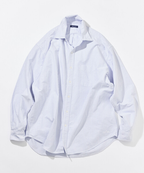 NAUTICA(ノーティカ)の「NAUTICA/ノーティカ リラックスフィット オックスフォード BDシャツ(シャツ/ブラウス・メンズ・その他13/イエロー/ホワイト/サックスブルー/グリーン・MEDIUM/LARGE/X-LARGE)」の3枚目の写真