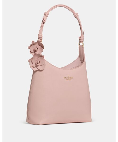 kate spade new york（ケイトスペード ニューヨーク）の「454 フローラル ハンドル スモール ショルダー バッグ（ショルダーバッグ・レディース・ピンク・ONESIZE）」の4枚目の写真
