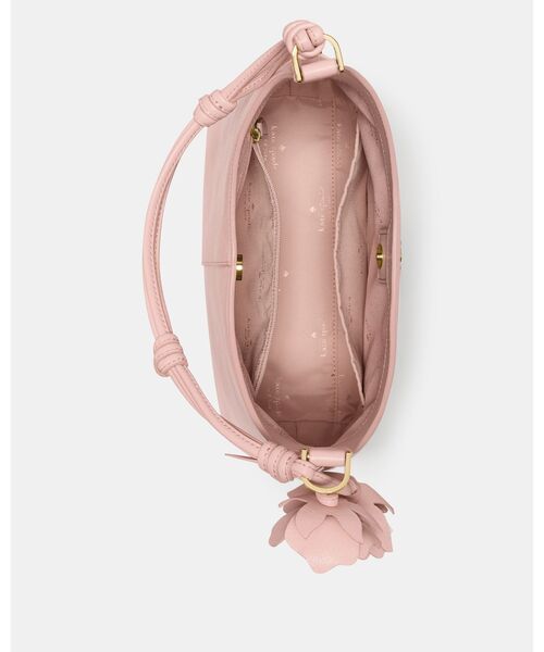 kate spade new york（ケイトスペード ニューヨーク）の「454 フローラル ハンドル スモール ショルダー バッグ（ショルダーバッグ・レディース・ピンク・ONESIZE）」の3枚目の写真