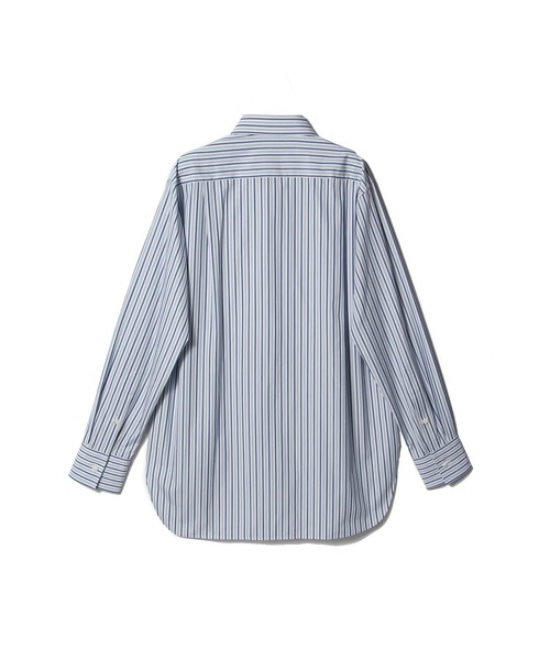 ESTNATION(エストネーション)の「ESSENCEOFLUXURY / ピンタックストライプシャツ(シャツ/ブラウス・レディース・クリアブルー・38/36)」の3枚目の写真