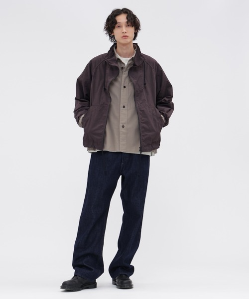 MHL.(エムエイチエル)の「FINE COTTON WOOL TWILL(シャツ/ブラウス・メンズ・ブラック/グレー・SMALL/MEDIUM/LARGE)」の11枚目の写真