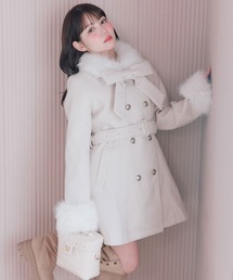 OLIVE des OLIVE | Snow Ribbon コート(ステンカラーコート)