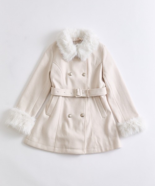OLIVE des OLIVE(オリーブデオリーブ)の「Snow Ribbon コート(ステンカラーコート・レディース・ブラック/グレー/ベージュ/アイボリー・MEDIUM/SMALL)」の21枚目の写真